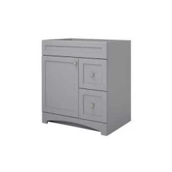 Foremost MXGV3021 Monterrey Series Vanity, Cool Gray, 2-Drawer