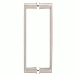 CRL 0R18X18PN 18" Polished Nickel Back-to-Back Oval/Round Towel Bar