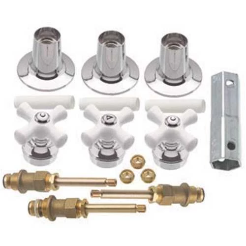 Danco, Inc 39696 Porcelain Cross-Handle Bathtub And Shower Faucet Rebuild Kit 3 Danco, Inc 39696 Porcelain Cross-Handle Bathtub And Shower Faucet Rebuild Kit