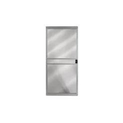 CRL 1021081404 Columbia Gray 36" X 80" CM Supreme Sliding Screen Door