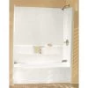 STERLING 71044100-0 Performa 60 In. X 30 In. X 60-1/4 In. Tub And Shower Wall Set In White 2 STERLING 71044100-0 Performa 60 In. X 30 In. X 60-1/4 In. Tub And Shower Wall Set In White -Hardware store 103125 usn