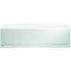 Bootz Industries 011-3673-00 Aloha AFR 60 In. Left Drain Raised Outlet Rectangular Alcove Soaking Bathtub In White -Hardware store 110022 usn