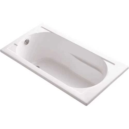 Kohler K-1184-0 Devonshire 60 In. X 32 In. Acrylic Drop-In Bathtub With Reversible Drain In White 3 Kohler K-1184-0 Devonshire 60 In. X 32 In. Acrylic Drop-In Bathtub With Reversible Drain In White
