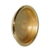Don Jo 125605 2-1/8" Round Finger Pull Bright Brass Finish -Hardware store 125605