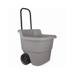 Suncast LC1250L Lawn & Garden Cart, 3-Cu.-Ft.