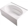 Kohler K-1113-RA-0 Windward 60 In. X 42 In. Acrylic Alcove Bathtub With Integral Apron And Right-Hand Drain In White 2 Kohler K-1113-RA-0 Windward 60 In. X 42 In. Acrylic Alcove Bathtub With Integral Apron And Right-Hand Drain In White -Hardware store 135046 usn