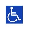 CRL 150B0 Handicap Access Door Decal 2 CRL 150B0 Handicap Access Door Decal -Hardware store 150B0 9403