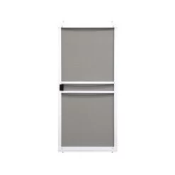 PRECISION 3751WH3068 Adjustable Sliding Screen Door 80-3/4" H X 36" W Branson White Steel White