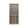 PRECISION 3951NA2868 Screen Door 80-1/2" H X 32" W Aspen Natural Wood Wood Natural Wood -Hardware store 153343 9797 1