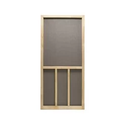 PRECISION 3951NA3068 Screen Door 80-1/2" H X 36" W Aspen Natural Wood Wood Natural Wood