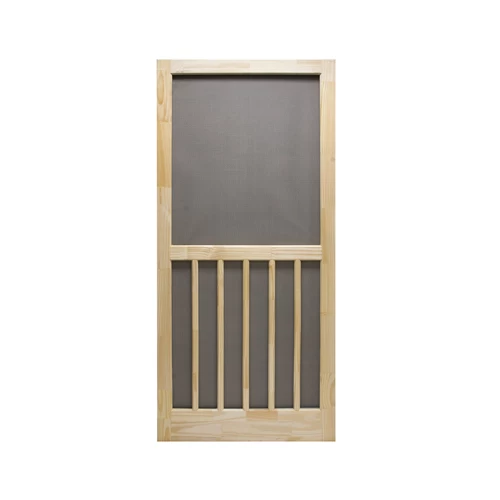 PRECISION 3952NA2868 Screen Door 80-1/2" H X 32" W Nantucket Natural Wood Wood Natural Wood 3 PRECISION 3952NA2868 Screen Door 80-1/2" H X 32" W Nantucket Natural Wood Wood Natural Wood