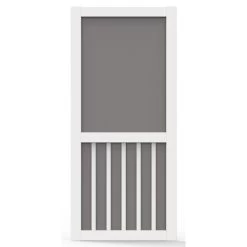 Screen Tight 5BAR36H Screen Door, 36 In W, 80 In H, White