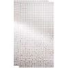 Delta SDGT060-CLZ-R 29-1/32 In. X 55-1/2 In. X 1/4 In. Frameless Sliding Bathtub Door Glass Panels In Mozaic ( For 50-60 In. Doors) -Hardware store 203905760 usn
