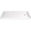 DreamLine DLT-1136602 SlimLine 36 In. D X 60 In. W Single Threshold Shower Base In White With Right Hand Drain 1 DreamLine DLT-1136602 SlimLine 36 In. D X 60 In. W Single Threshold Shower Base In White With Right Hand Drain -Hardware store 204047390 usn