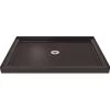 DreamLine DLT-1136480-88 SlimLine 48 In. W X 36 In. D Single Threshold Shower Base In Black -Hardware store 207047586 usn