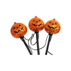 Sienna F16G4133 Halloween Flicker Flame Driveway Markers, 5-Ct.