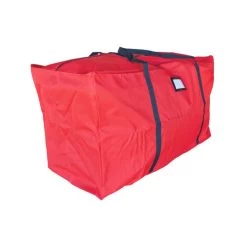 SIMPLE LIVING SOLUTIONS LLC 182102-S Holiday Storage Bag, Multi-Purpose, Red Polyester, Jumbo