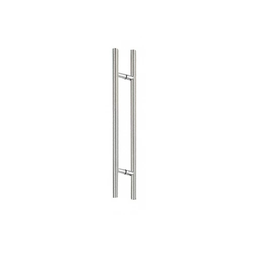 CRL 24LPPS Polished Stainless 24" Extra Length Ladder Style Back-to-Back Pull 3 CRL 24LPPS Polished Stainless 24" Extra Length Ladder Style Back-to-Back Pull