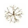 Holiday Bright Lights LED-12SHS-GWWTW LED Shimmering Sphere, Wire Branches, Gold & Warm White, 12-In. -Hardware store 251634 96f7