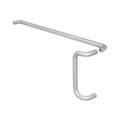 CRL 2958A Aluminum Push And Offset Pull Set For 36" Door