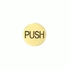 CRL 2EPSBPU Satin Brass 2" Round Push Indicator -Hardware store 2EPSBPU 36446