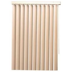 Designer's Touch IV0484W 3.5 In. PVC Vertical Blinds White - 104 In. W X 84 In. L