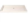 DreamLine DLT-1136600-22 SlimLine 36 In. D X 60 In. W. Single Threshold Shower Base In Biscuit With Center Drain 2 DreamLine DLT-1136600-22 SlimLine 36 In. D X 60 In. W. Single Threshold Shower Base In Biscuit With Center Drain -Hardware store 301462463 usn 1