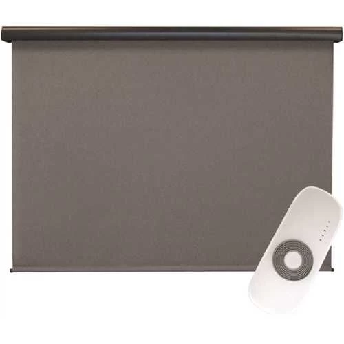 SeaSun SSM.80.68.85 Morro Bay Cordless UV Blocking Motorized PVC Outdoor Roller Shade Rechargeable DC Motor 72 In. W X 96 In. L 3 SeaSun SSM.80.68.85 Morro Bay Cordless UV Blocking Motorized PVC Outdoor Roller Shade Rechargeable DC Motor 72 In. W X 96 In. L