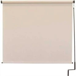 SeaSun SSCN.77.48.70 Redondo Cordless UV Protection PVC Outdoor Roller Shade Pole Operated 48 In. W X 96 In. L
