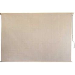 SeaSun SS.7015(4) Sandbar Cordless Light Filtering UV Protection Fabric Exterior Roller Shade 48 In. W X 72 In. L