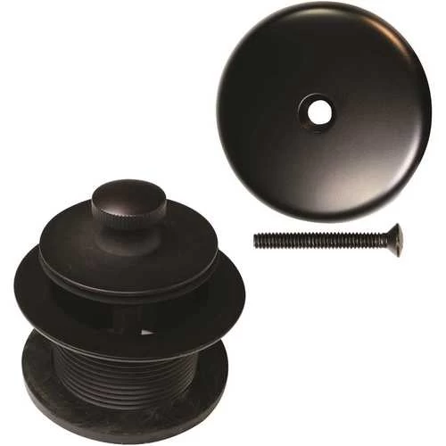 Westbrass D94-12 1-1/2 In. Twist And Close Tub Trim Set With 1-Hole Overflow Faceplate, Oil Rubbed Bronze 3 Westbrass D94-12 1-1/2 In. Twist And Close Tub Trim Set With 1-Hole Overflow Faceplate, Oil Rubbed Bronze