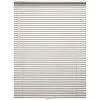 Designer's Touch 10793478523870 White Cordless Room Darkening Aluminum Mini Blind 1 In. Slats 28.5 In. W X 72 In. L -Hardware store 313695973 usn 1