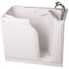 American Standard 3559082 GELCOAT WALK-IN BATH, SOAKER, RIGHT-HAND WITH QUICK DRAIN AND FAUCET, WHITE, 30 IN. X 52 IN -Hardware store 3559082 usn