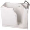 American Standard 3559086 GELCOAT WALK-IN BATH, COMBINATION, RIGHT-HAND WITH QUICK DRAIN AND FAUCET, WHITE, 30 IN. X 52 IN -Hardware store 3559086 usn