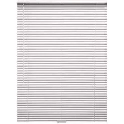 Designer's Touch 10793478415663 White Cordless Room Darkening 1 In. Vinyl Mini Blind For Window Or Door - 47 In. W X 48 In. L