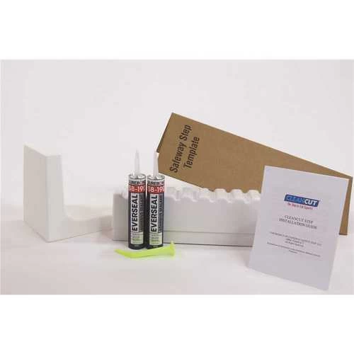 Cleancut S-W-W Wide White Step Bathtub Conversion Kit 3 Cleancut S-W-W Wide White Step Bathtub Conversion Kit