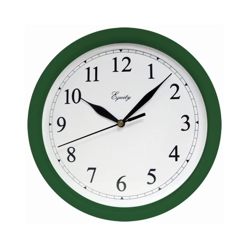 LA CROSSE TECHNOLOGY LTD 25205 Wall Clock, Hunter Green, 10-In. Round 3 LA CROSSE TECHNOLOGY LTD 25205 Wall Clock, Hunter Green, 10-In. Round