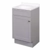 Zenna Home SBC18GY 1-Door Shaker Vanity With Top, Wood, Cool Gray, Cultured Marble Sink, White Sink -Hardware store 4001954 A.eps High