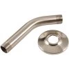 PlumbCraft 7657730B Shower Arm And Flange Brushed Nickel 6" Brushed Nickel -Hardware store 4006168 A.eps High