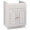 Hardware House 419838 Bathroom Vanity Single White 24" W X 4.75" D X 21" H White -Hardware store 4008609 A.eps High