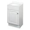 Zenith Products RBC18WW Vanity Combo Single White 18" W X 16" D X 35" H White 1 Zenith Products RBC18WW Vanity Combo Single White 18" W X 16" D X 35" H White -Hardware store 4009238 A.eps High