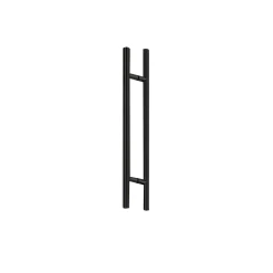 CRL 42LPMBL Matte Black 42" Extra Length Ladder Style Back-to-Back Pull Handle