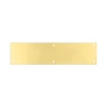 CRL 47PB Polished Brass 3-1/2" X 15" Push Plate -Hardware store 47PB 42808