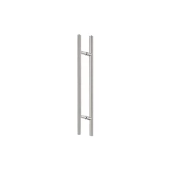CRL 48LPBS Brushed Stainless 48" Extra Length Ladder Style Back-to-Back Pull