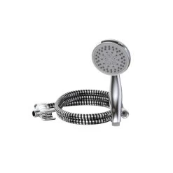 Plumb Pak K745CP Handheld Shower, 1.8 Gpm, 5-Spray Function, Polished Chrome, 60 In L Hose