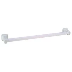 Proplus 42501 Ceramic Towel Bar Set, 24 In. Slip-On Clip