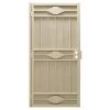 PRECISION 3854AL3068 Security Door 81-3/4" H X 36" W Sedona Almond Steel Powder Coated