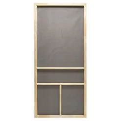PRECISION 3950NA2668 Screen Door 80-1/2" H X 30" W Dogwood Natural Wood Wood Natural Wood
