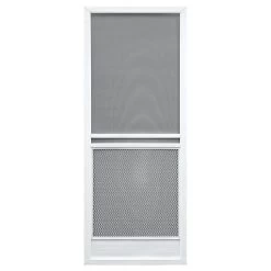 PRECISION 3230WH2868 Screen Door 79-3/4" H X 32" W Capri White Steel White
