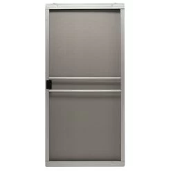 PRECISION 3751GR3068 Adjustable Sliding Screen Door 80-3/4" H X 36" W Branson Gray Steel Gray